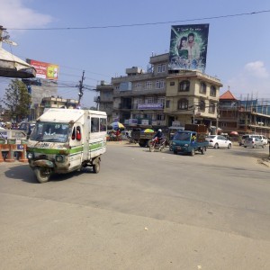 The TukTuk. Another form of public transit in Kathmandu.
